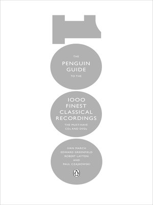 cover image of The Penguin Guide to the 1000 Finest Classical Recordings